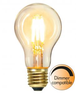 E27 Normal SoftGlow Dimbar 4W 2100K 400lm Klar LED-Lampa