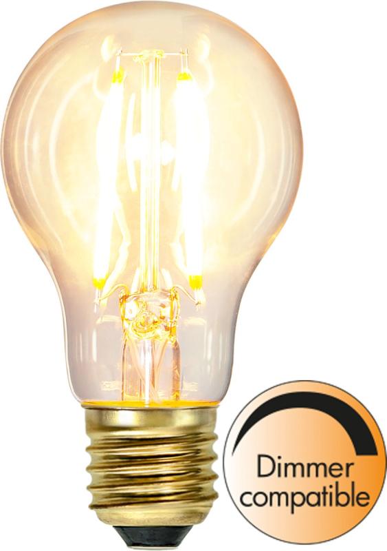 E27 Normal Dimbar 7,5W 2100K 700lm Soft Glow LED-Lampa
