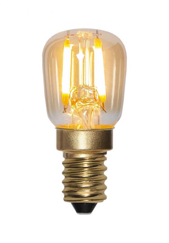E14 Amber Päronlampa 0.5W 2000k 30lm LED-Lampa