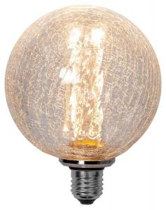 E27 Glob125 Decoled 1W 2000K 50lm Bubblig LED-Lampa