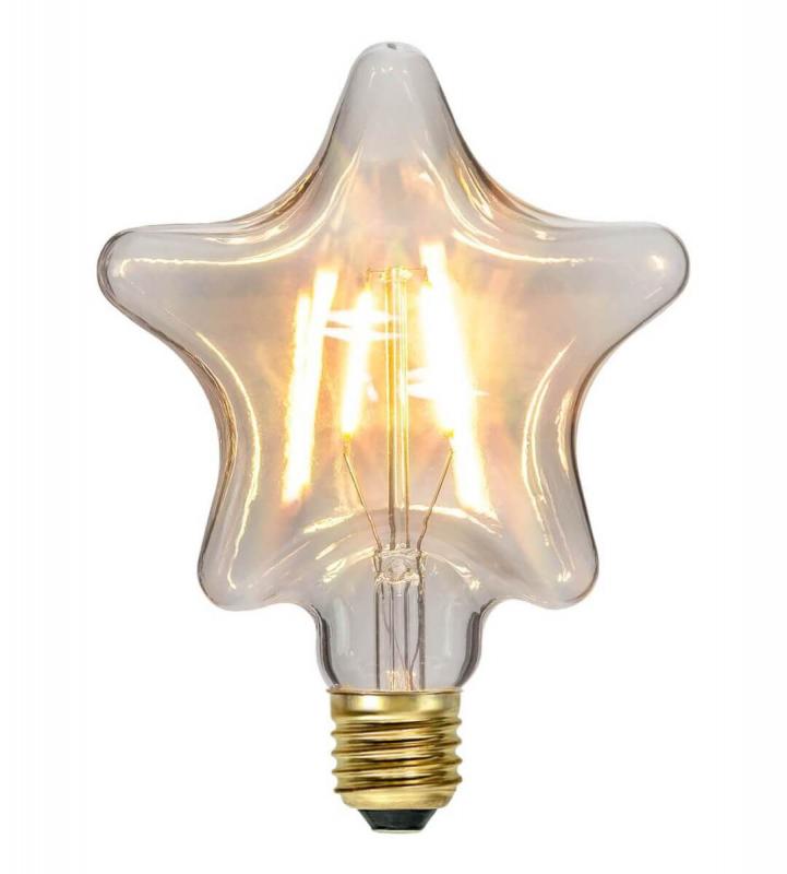 E27 Decoled Star 1.4W 2200K 110lm LED-Lampa