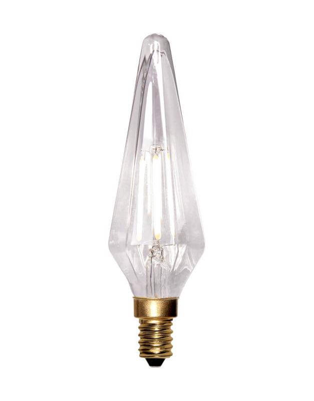 E14 Decoled Dimbar Kron 3W 4000K 300lm LED-Lampa