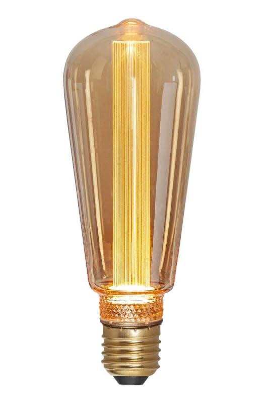 E27 Decoled New Gen Classic Mood Amber 2W 1700K 100lm LED-Lampa