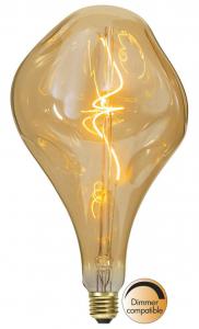 E27 Industrial Vintage Dimbar 3.8W 2000K 220lm Amber LED-Lampa