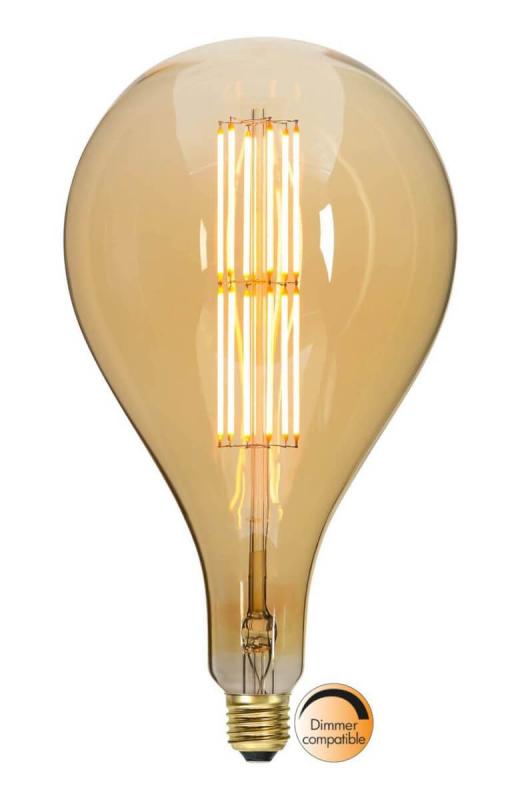 E27 Industrial Vintage 30cm 10W 2000K 650lm LED-Lampa