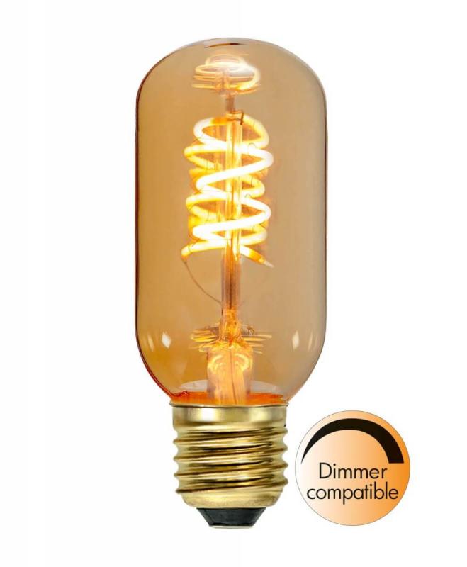 E27 Tubural Flexifilament 2W 2000k 90lm Dimbar LED-lampa