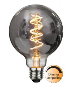 E27 Glob95 Dimbar Decoled Rökfärgad 2W 2100K 50lm LED-Lampa