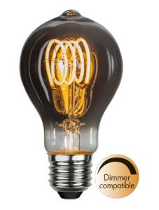 E27 Normal Dimbar Decoled Rökfärgad 2W 2100K 50lm LED-Lampa