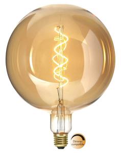 E27 Glob200 Industrial Vintage 2.8W 2100k 130lm Dimbar LED-lampa