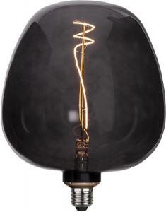 E27 Decoled 2W 2200K 40lm Svart LED-Lampa