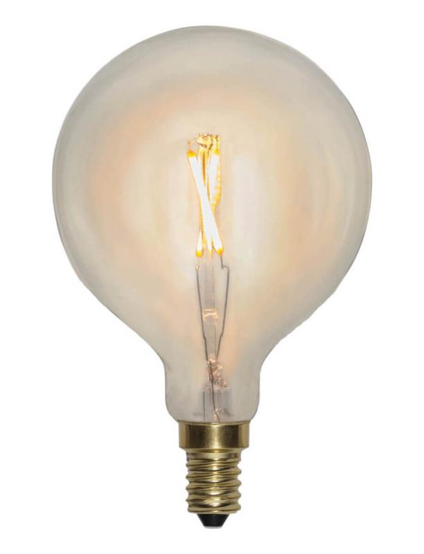 E14 SoftGlow Glob80 1W 2100K 90lm LED-Lampa
