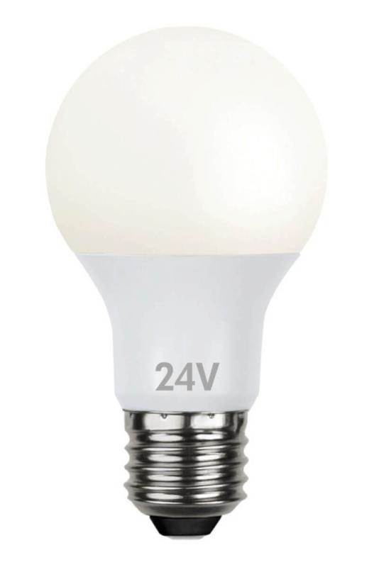 E27 Lågvolt 24V Normal 3.0W 2700K 250lm LED-Lampa