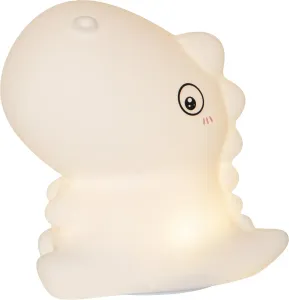 DINOSAUR Nattlampa USB 15 cm Flerfärgad