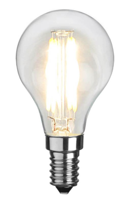 E14 Lågvolt 12-24V Klot 2.3W 2700K 250lm LED-Lampa