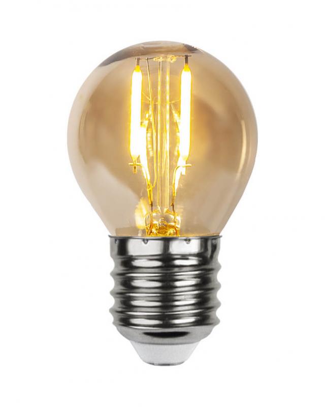 E27 24V Glob80 0.23W 2500k 28lm LED-lampa IP44