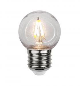 E27 Klot Outdoor Lighting PC Cover 1.4W 2700K 120lm LED-Lampa
