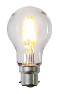 B22 Klot PC Cover 2.4W 2700K 270lm LED-Lampa