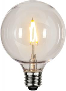 E27 PC Cover Glob95 1W 2200k 90lm LED-Lampa