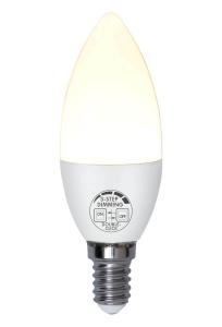 E14 Basic Kronljus 3-Stegs Dimbar 5W 2700k 360lm Opal LED-Lampa