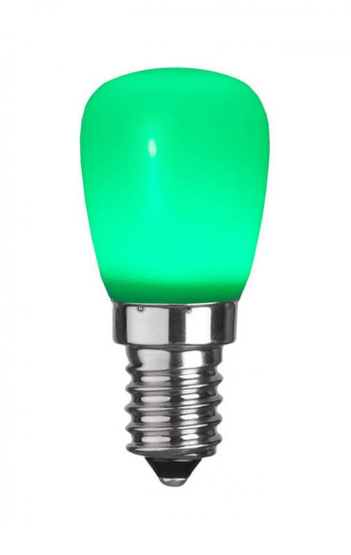 E14 Dekoration Party Päron 0.9W 10lm Grön LED-Lampa