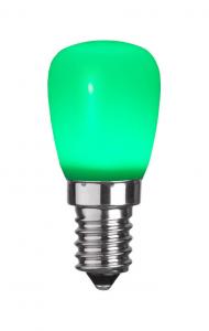 E14 Dekoration Party Päron 0.9W 10lm Grön LED-Lampa