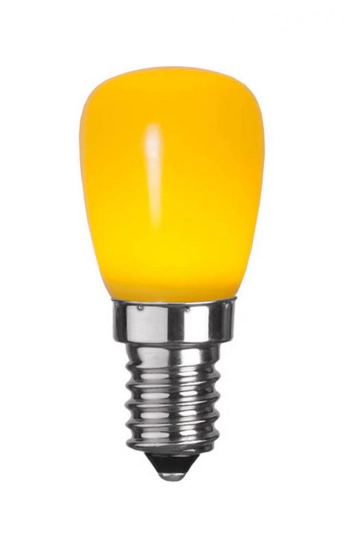 E14 Dekoration Party Päron 0.9W 13lm Gul LED-Lampa