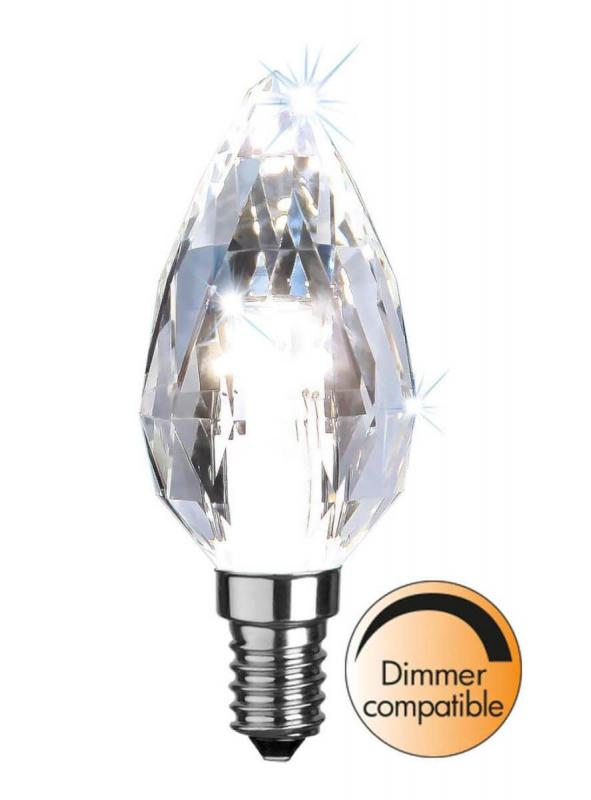 E14 Diamond Kronljus 4W 4000K 380lm LED-Lampa