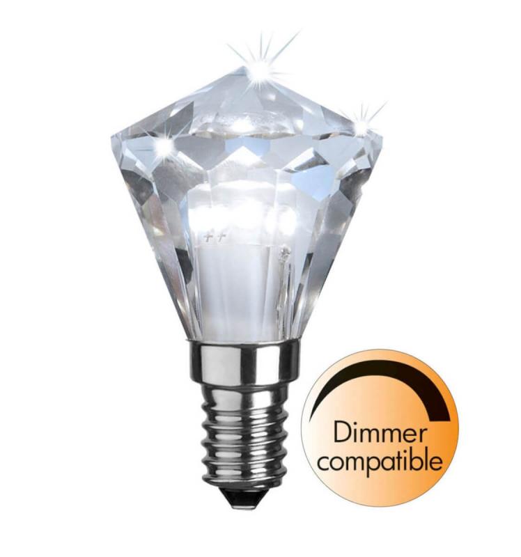 E14 Diamond 3.3W 4000K 290lm LED-Lampa