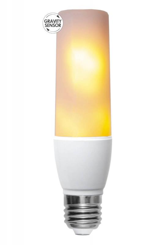E27 Flame Tubural Sensor 2.4-5.9W 1800k 120lm LED-Lampa