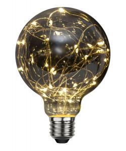 E27 Decoled Glob95 1.5W 2700K 20lm LED-Lampa