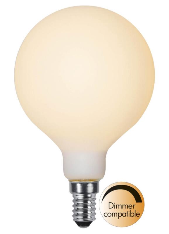 E14 Glob80 Opal 1.5W 2600k 120lm Dimbar LED-lampa