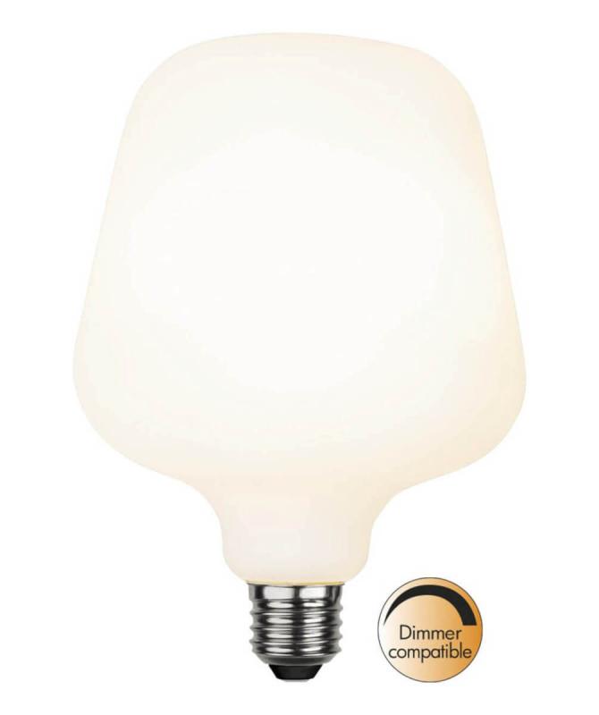 E27 FUNKIS ST125 Opal 5.6W 2700K 420lm LED-Lampa