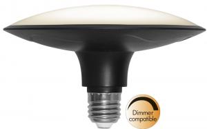 E27 High Lumen 20W 3000k 1300lm Dimbar Svart LED-Lampa