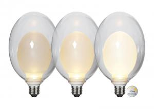 E27 3-stegs Dimbar Space Glob 19,7cm 3.5W 2700K 350lm LED-Lampa