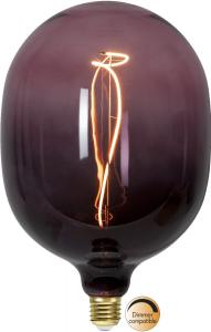E27 DesignGlob 17,5cm Dimbar 4W 1600K 70lm Rosa LED-Lampa