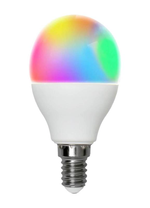 E14 Klot Smart Dimbar RGB 4.9W 470lm LED-Lampa