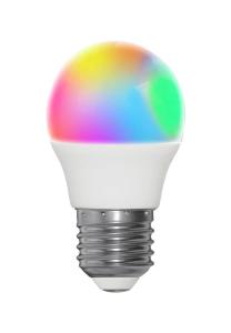 E27 Klot Smart Dimbar RGB 4.9W 470lm LED-Lampa