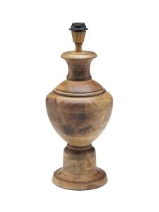 ALMA Lampfot E27 48cm Mangoträ Brun