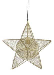 RIGEL Adventsstjärna 50cm Champagne
