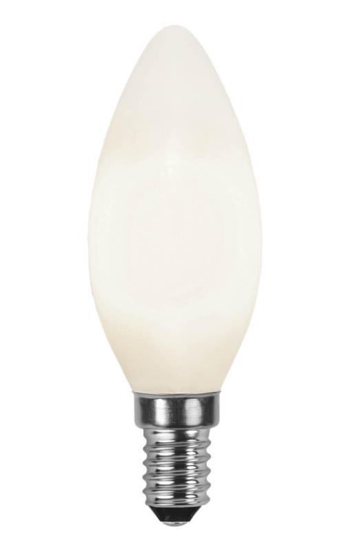 E14 Opal RA90 Kronljus 3W 2700K 250lm LED-Lampa