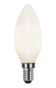 E14 Opal RA90 Kronljus 3W 2700K 250lm LED-Lampa