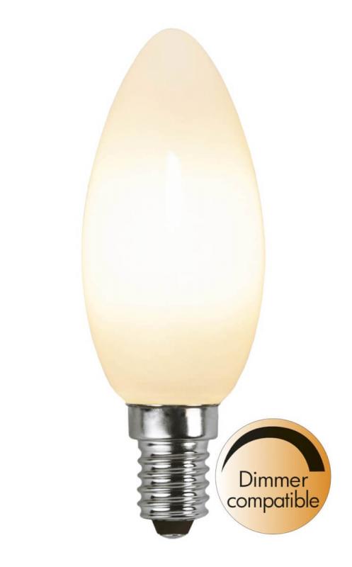 E14 Kronljus RA90 Dimbar 5W 3000K 470lm Opal LED-Lampa