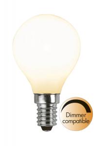 E14 Klot Dimbar RA90 Opal 5W 3000K 450lm LED-Lampa