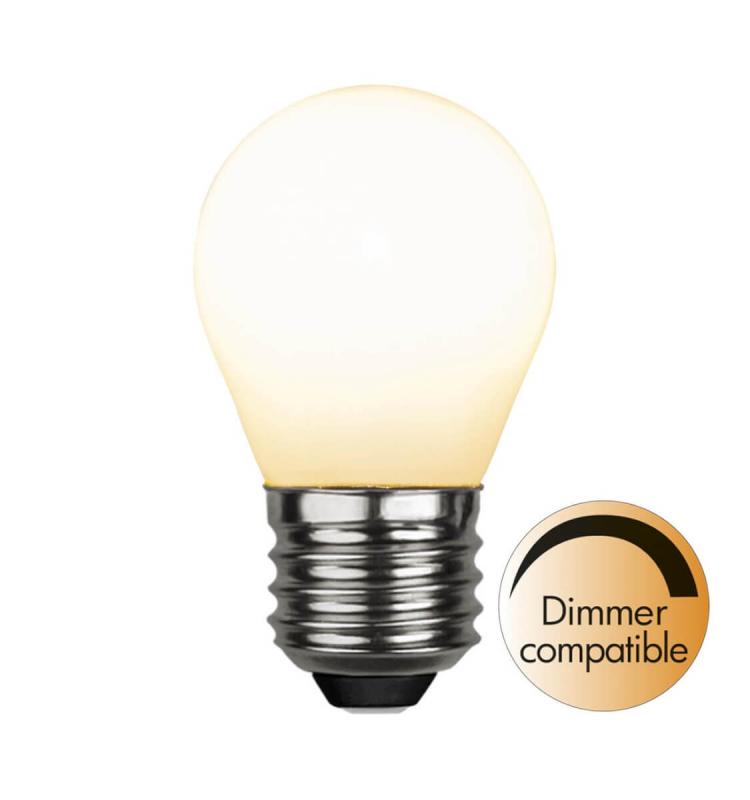 E27 Klot RA90 Dimbar 5W 2700K 440lm Opal LED-Lampa