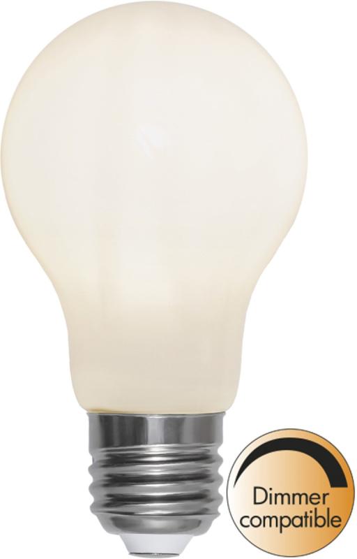E27 Normal Dimbar Opal RA90 8W 2700K 800lm LED-Lampa