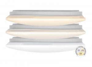 INTEGRA LED-Plafond 3 Färgtemperaturer 33cm Vit