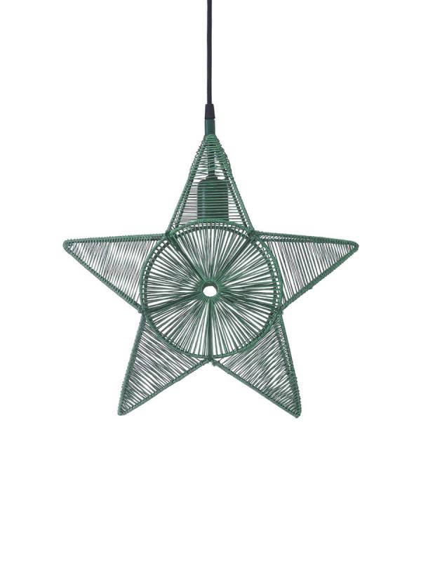 REGINA Star Julstjärna 40cm Grön