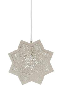 ELVIRA Adventsstjärna 28cm Beige