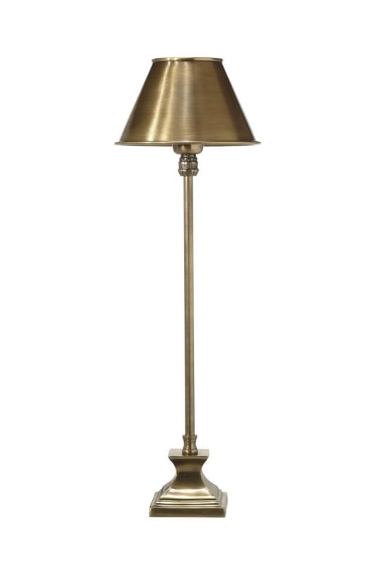 LILI Bordslampa 61cm Antikmässing/Metallskärm