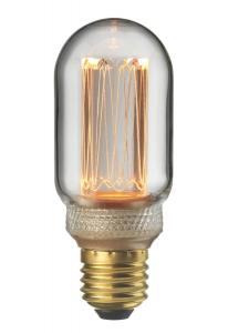 E27 UNI-K Tubural Klar Dimbar 3,5W 1800K 120lm